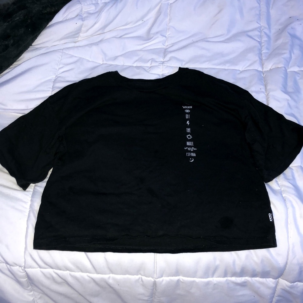 black/dark gray van shirt